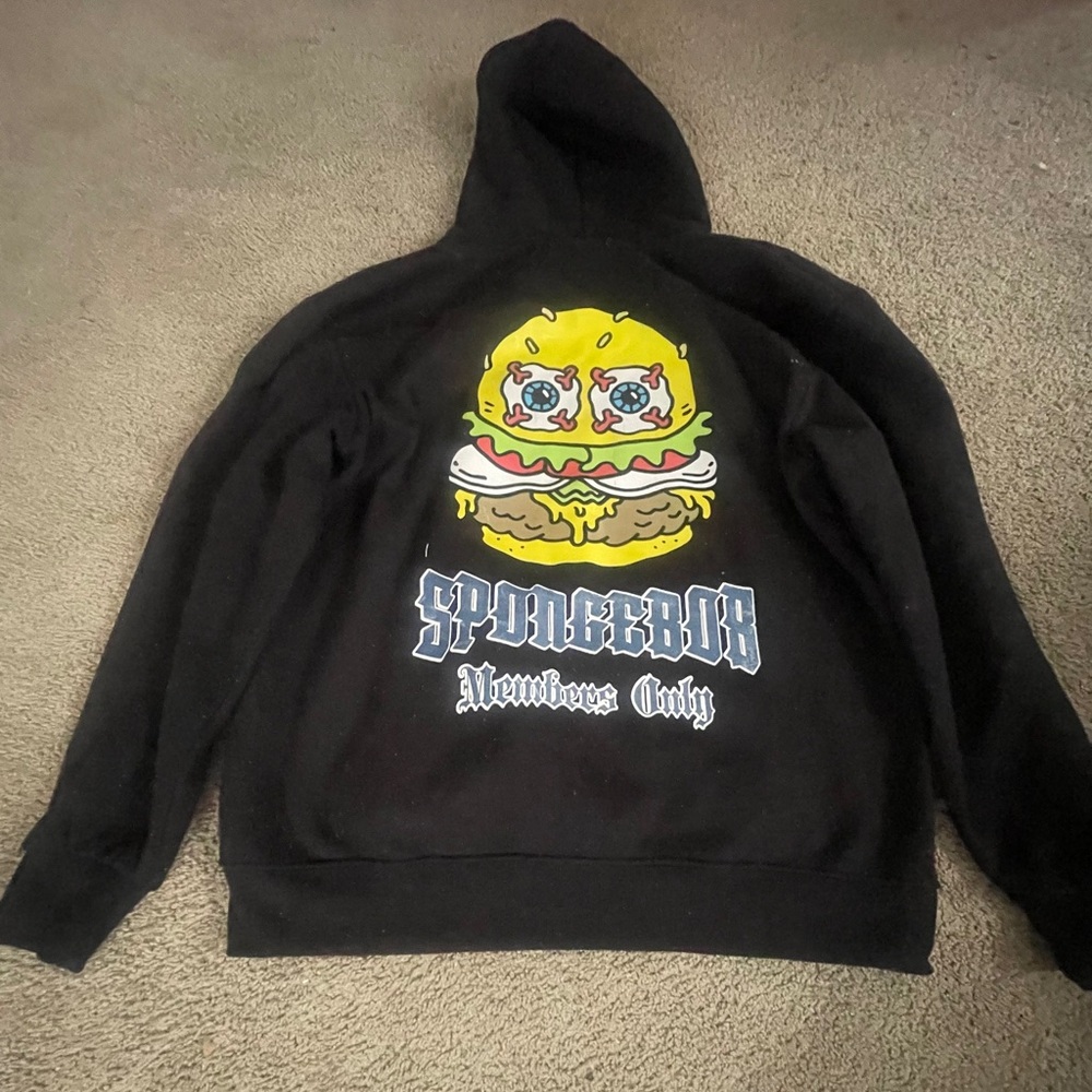 Spongebob Squarepants Black Jacket - image 2